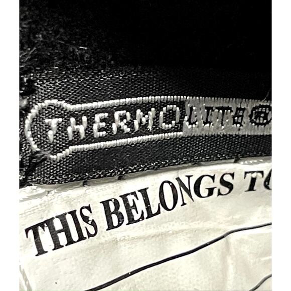 Disney Minnie Mouse Little Girls Bows Pink Black Polkadot Snow Boots Size 12 - Picture 7 of 7